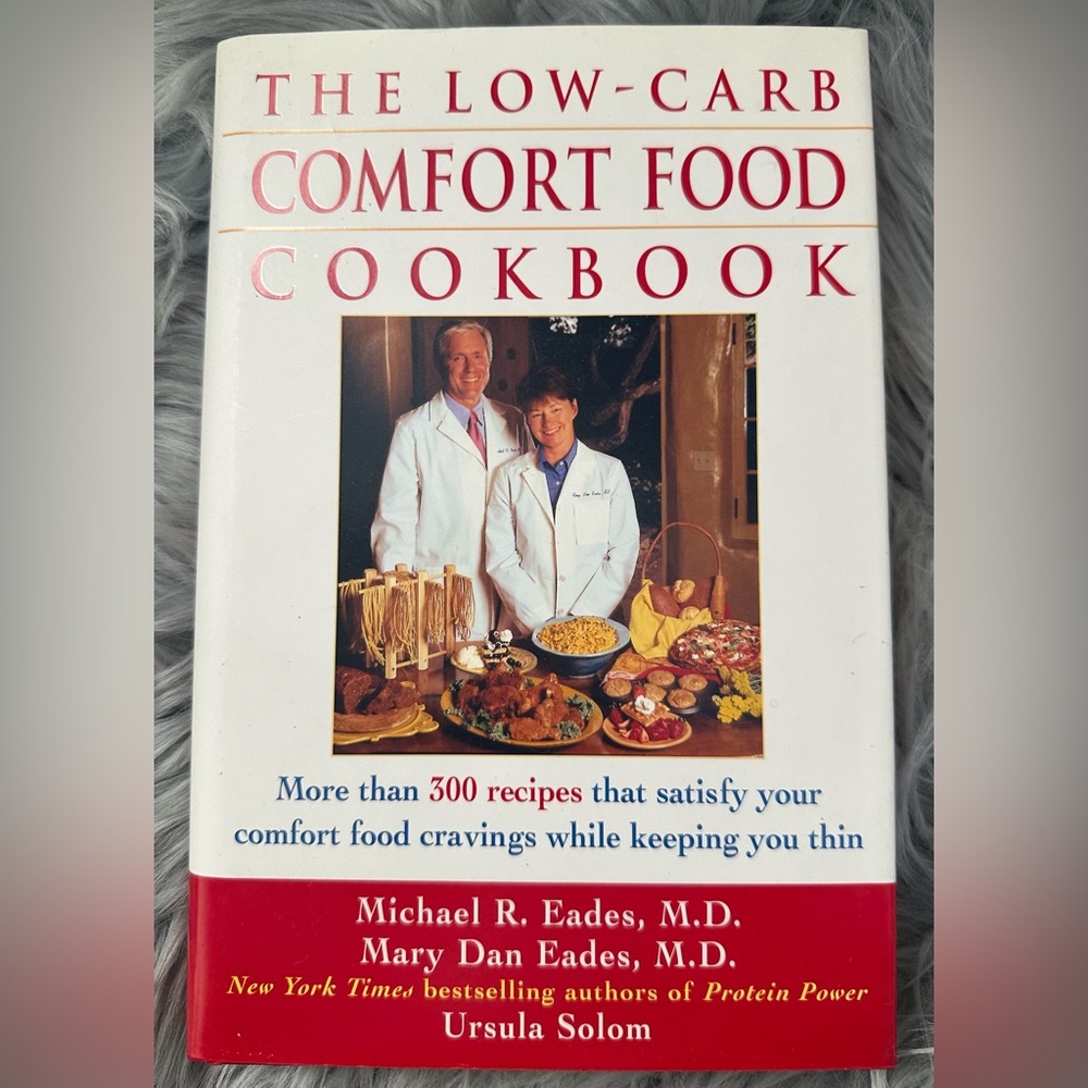 The Low-Carb Comfort Food Cookbook Hardcover - Used in New Condition